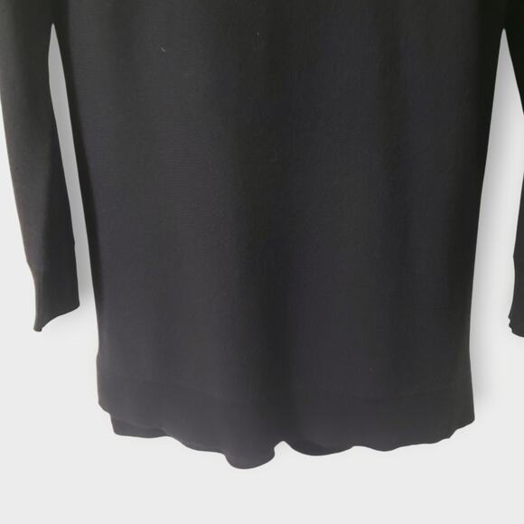 Halogen Black Crew Neck Sweater - Picture 3 of 11